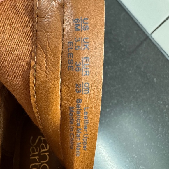 Franco Sarto Elese Boot in Cognac women’s Size 6 New - Picture 10 of 13